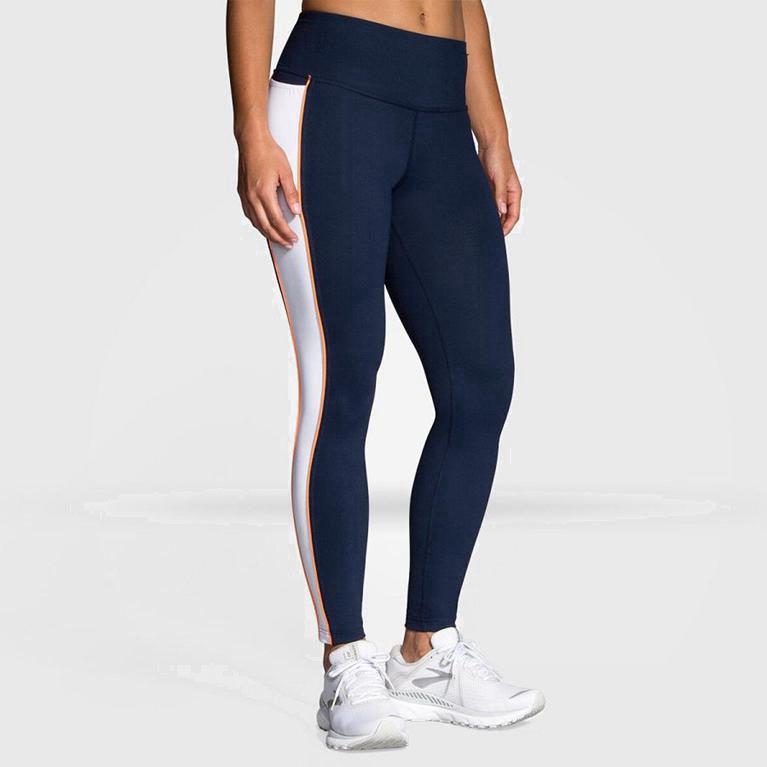 Brooks Greenlight Running Leggings Dam 759236-GBJ Grå